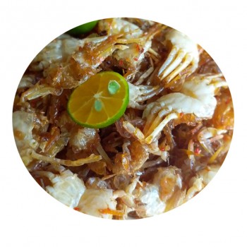 Ghẹ sữa ram muối tỏi